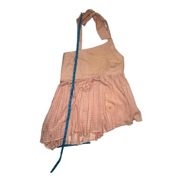 Free People l Just Cant Get Enough Halter in Relaxed Orange XS - Picture 5 of 9